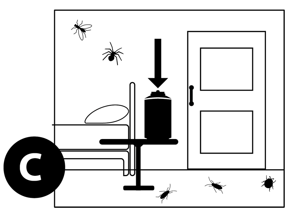 Bomba na owady - instrukcja stosowania