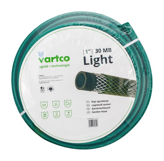 Wąż ogrodowy 3 warstwowy Light 1" 30m Vartco