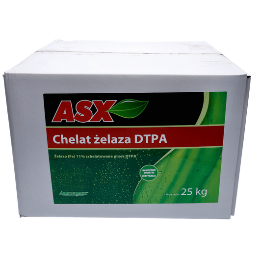 ASX Fe Chelat żelaza DTPA 25kg