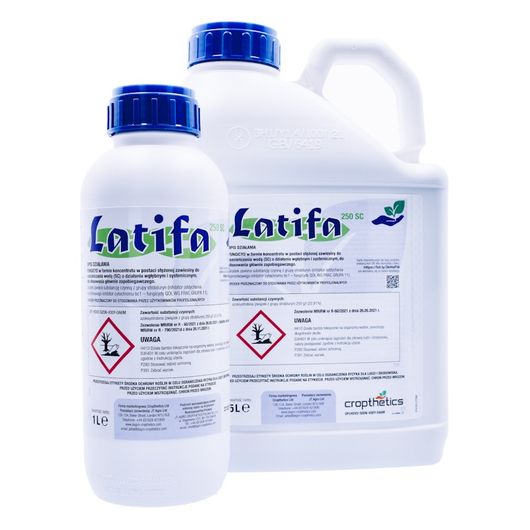 Latifa 250 SC (azoksystrobina), cropthetics