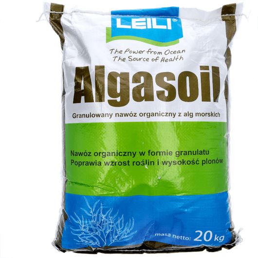 Algasoil - granulowany nawóz organiczny z alg morskich