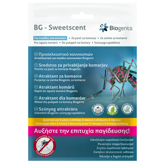 Biogents BG Sweetscent - wkład wabiący (atraktant) do pułapki na komary BG Mosquitaire