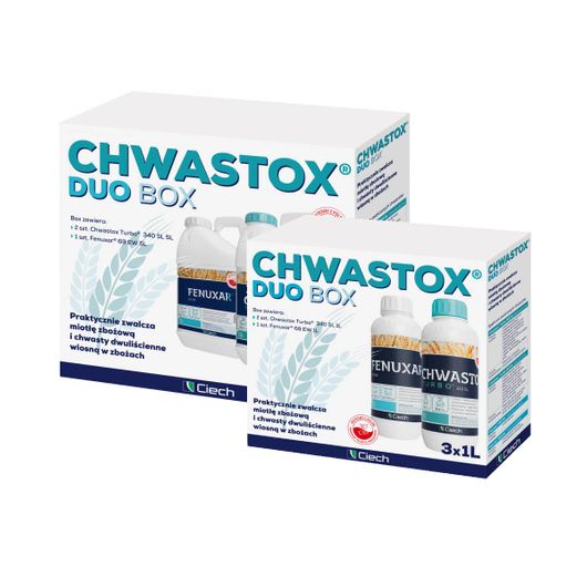 Chwastox Duo Box – zestaw herbicydów Chwastox Turbo + Fenuxar