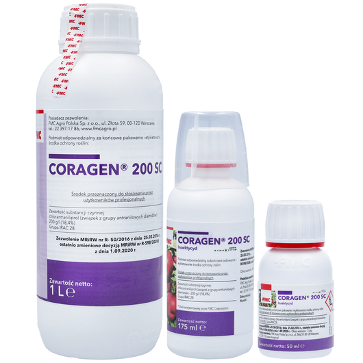 Coragen 200 SC (chlorantraniliprol) FMC - insektycyd