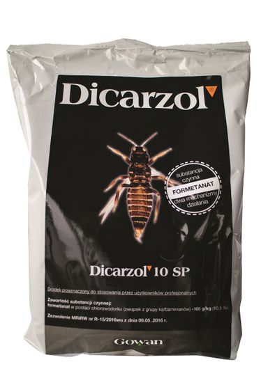 Dicarzol 10 SP (formetanat) - insektycyd na wciorniastki