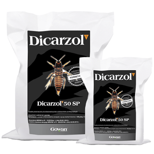 Dicarzol 50 SP (formetanat) Gowan - insektycyd na wciornastki