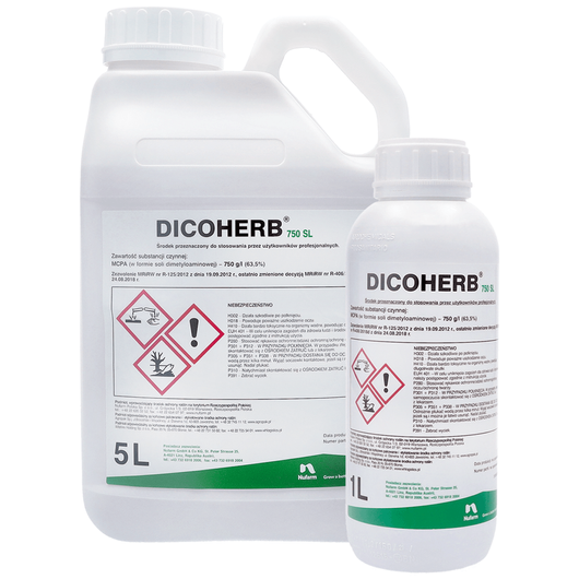 Dicoherb 750 SL (MCPA) Nufarm - herbicyd do zbóż