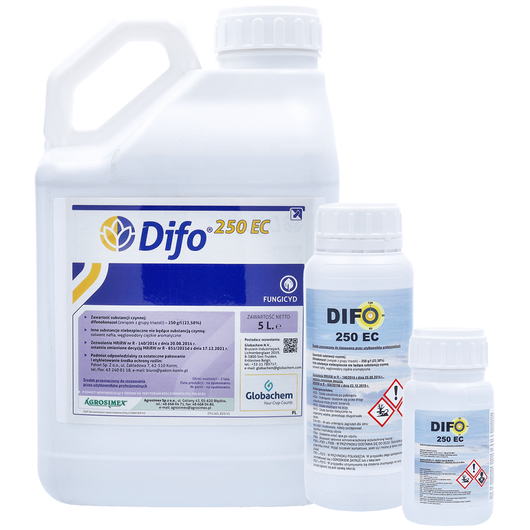 Difo 250 EC (difenokonazol) Globachem - środek grzybobójczy