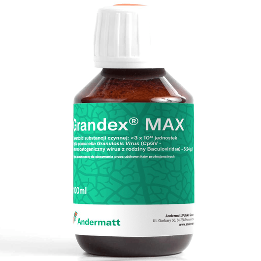 Grandex Max (Cydia pomonella Granulosis Virus) Andermatt - naturalny insektycyd