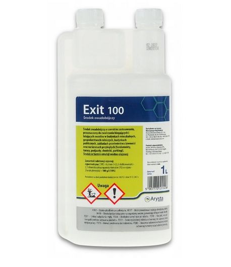 Exit 100 środek owadobójczy oprysk komary kleszcze meszki