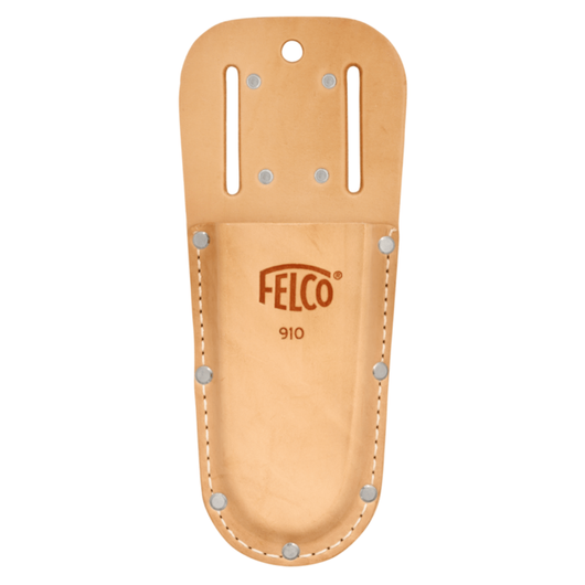 Felco 910 - kabura z naturalnej skóry, przypinana do paska lub za pomocą klipsa
