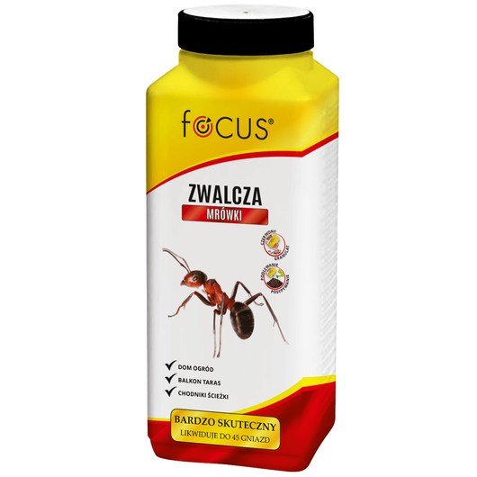Focus granulat zwalcza mrówki butelka 900g