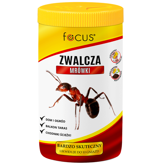 Focus granulat zwalcza mrówki solniczka 100g