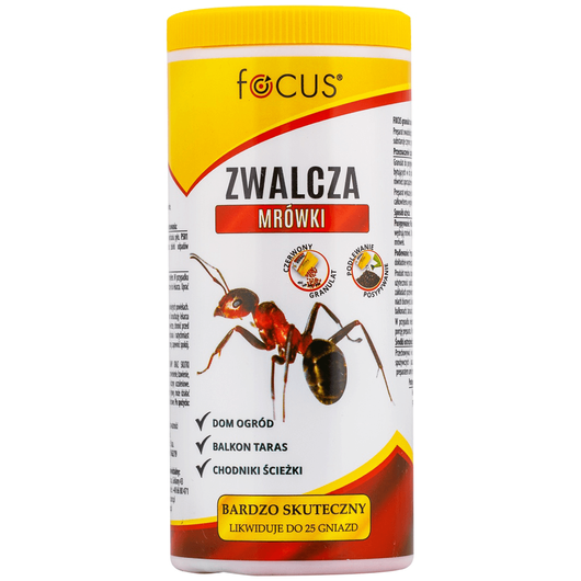 Focus granulat zwalcza mrówki solniczka 250g