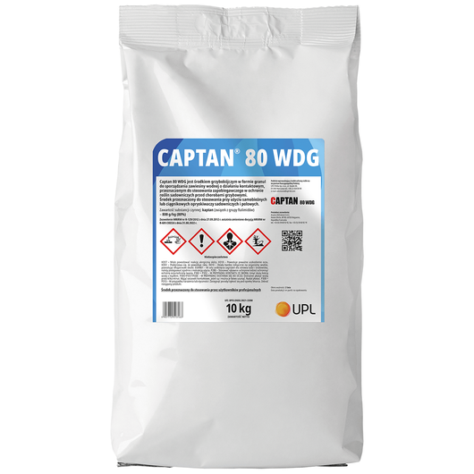 Captan 80 WDG (kaptan) UPL - fungicyd