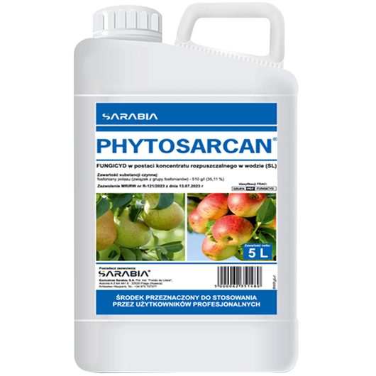Phytosarcan (fosfoniany potasu) Sarabia - fungicyd na parch jabłoni i gruszy