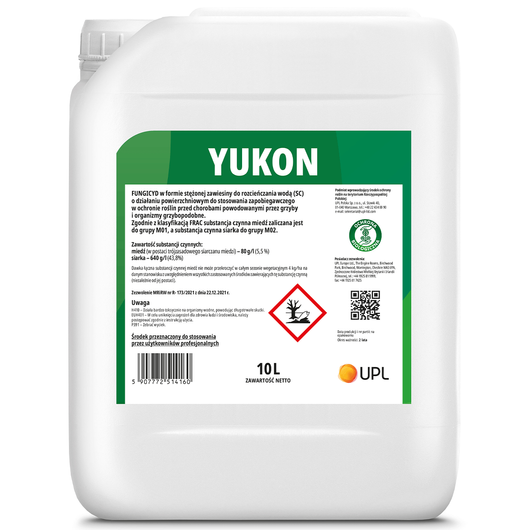 Yukon (miedź, siarka) UPL - fungicyd