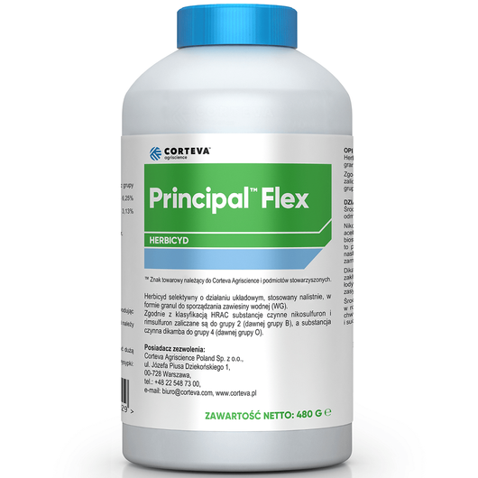 Principal Flex (dikamba, nikosulfuron, rimsulfuron) Corteva - herbicyd
