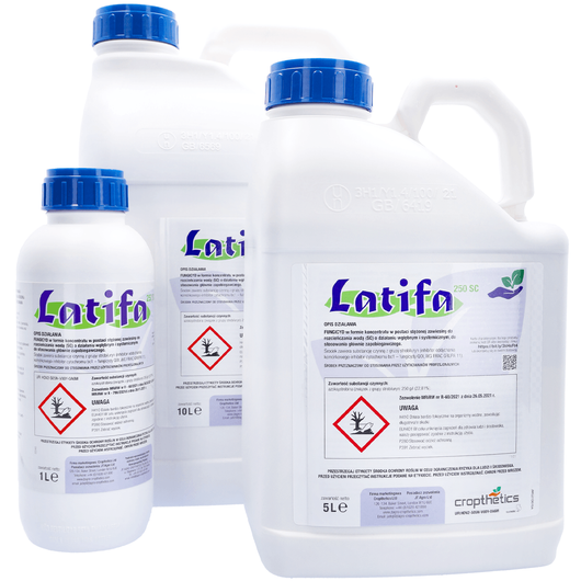 Latifa 250 SC (azoksystrobina) Cropthetics - fungicyd