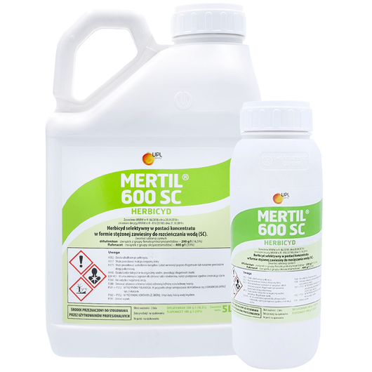 Mertil 600 SC (diflufenikan, flufenacet) UPL - herbicyd