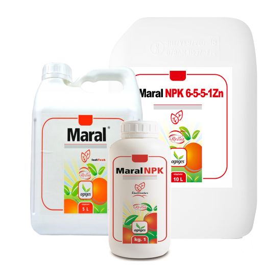 Nawóz Maral NPK 6-5-5+1 Zn - poprawa odżywienia roślin, jakości i ilości plonów, Agriges