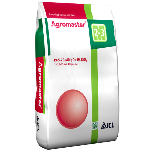 Nawóz Agromaster 2-3M 19-5-20 25kg ICL - granulowany