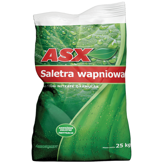 Nawóz ASX Saletra Wapniowa 25kg