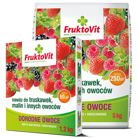 Nawóz do truskawek, malin i innych owoców FruktoVit Plus