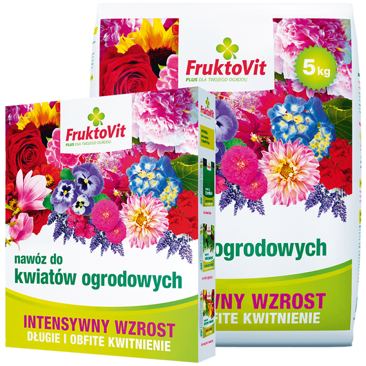 Nawóz do kwiatów ogrodowych FruktoVit Plus