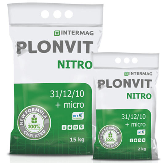Plonvit Nitro Intermag - nawóz krystaliczny NPK (31/12/10) z mikroelementami
