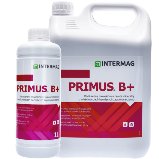 Primus B+ - nawóz stosowany podczas zaprawiania nasion (mikro i makroelementy)