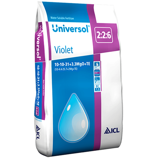 Nawóz Universol Violet 10-10-31 25kg ICL - granulowany