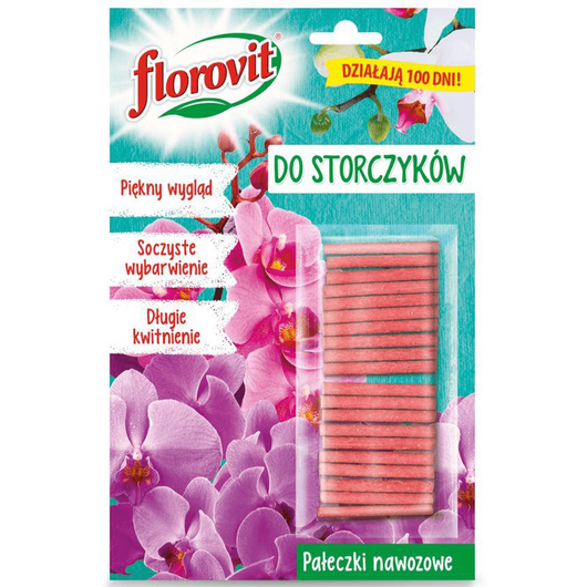 Pałeczki nawozowe do storczyków 20g (20 pałeczek) Florovit