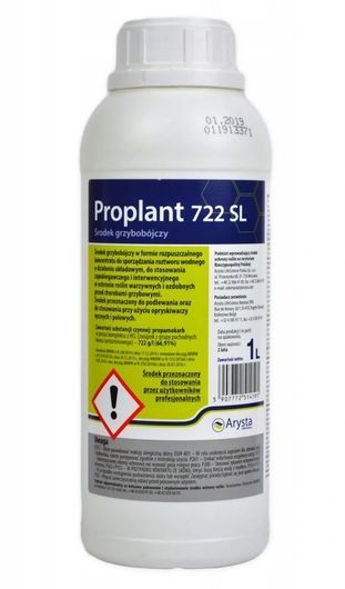 Proplant 722 SL (propamokarb) UPL - fungicyd