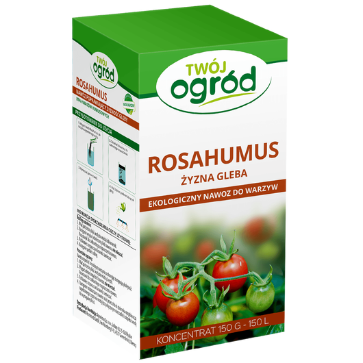 Rosahumus 150g Twój Ogród - ekologiczny nawóz do warzyw