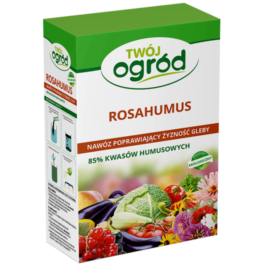 Rosahumus 800g Twój Ogród - nawóz poprawiający żyzność gleby