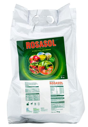 Nawóz NPK 9-12-36 Rosasol 4kg 