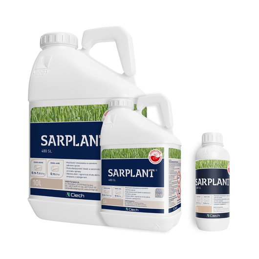 Sarplant 480 SL (etefon) - regulator wzrostu i rozwoju roślin w uprawach rolniczych