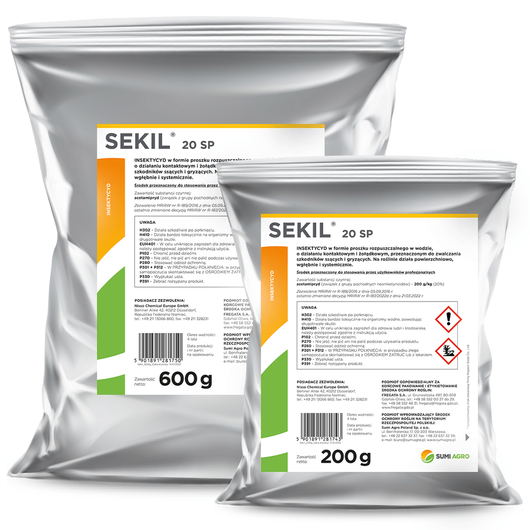 Sekil 20 SP (acetamipryd) Sumi Agro - środek owadobójczy