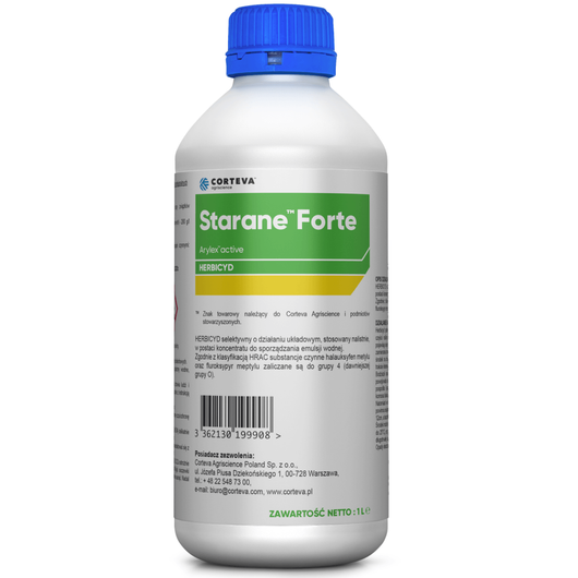 Starane Forte (arylex, fluroksypyr meptylu) Corteva - herbicyd