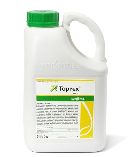 Toprex 375 SC (difenokonazol, paklobutrazol) - fungicyd oraz regulator wzrostu i rozwoju roślin