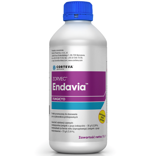 Zorvec Endavia (oksatiapiprolina, bentiowalikarb) Corteva - fungicyd